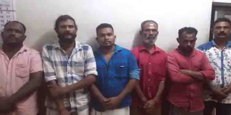 യുവാവിനെ വെട്ടിക്കൊലപ്പെടുത്താൻ ശ്രമിച്ച കേസിൽ കുപ്രസിദ്ധ ഗുണ്ട ‘പഞ്ചാര’ ബിജു ഉൾപ്പടെ ആറുപേര്‍ അറസ്റ്റില്‍
