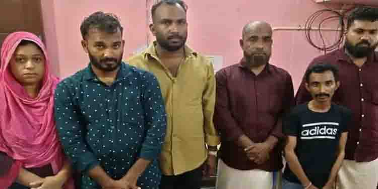 യുവതിയെ ദുര്‍മന്ത്രവാദത്തിന് ഇരയാക്കി: ഭര്‍ത്താവും ബന്ധുക്കളും മൂന്നംഗ സംഘവും അറസ്റ്റില്‍
