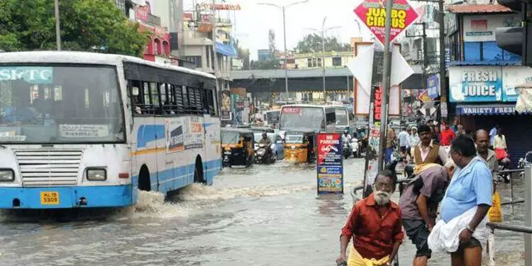 തിരുവനന്തപുരം നഗരത്തിലെ വെള്ളക്കെട്ട് ഒഴിവാക്കാനുള്ള പ്രവർത്തനങ്ങൾ ഊർജിതം