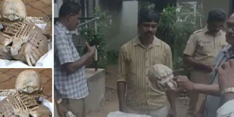 മുക്കോല പാലത്തിനടിയിൽ മനുഷ്യാസ്ഥികൂടമെന്ന് സംശയിക്കുന്ന വസ്തുക്കള്‍ കണ്ടെത്തി