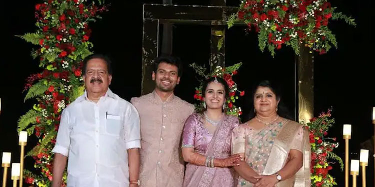 രമേശ് ചെന്നിത്തലയുടെ മകൻ രമിത്തിന്റെ വിവാഹ നിശ്ചയം കഴിഞ്ഞു