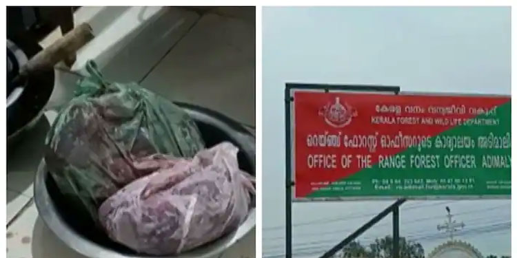 അടിമാലിയില്‍ ഹോട്ടലിലെ ഫ്രീസറില്‍ നാലരി കിലോ കേഴമാനിറച്ചി, രണ്ടുപേര്‍ വനംവകുപ്പിന്‍റെ പിടിയില്‍