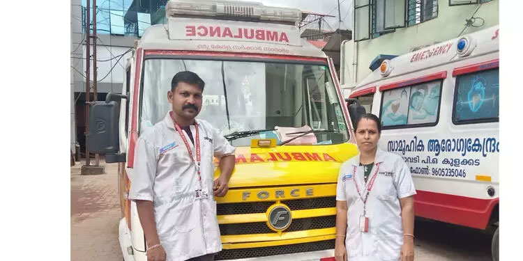 ക്രിസ്മസ് ദിനത്തിൽ കനിവ് 108 ആംബുലൻസിൽ യുവതിക്ക് ആൺകുഞ്ഞ് പിറന്നു