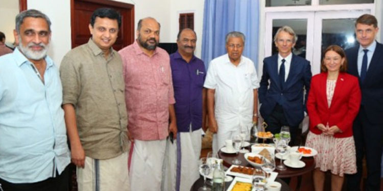 ടൂറിസം, ഐടി, വ്യവസായം മേഖലകളിൽ കേരളത്തിന് ഫ്രാൻസിന്റെ സഹകരണം