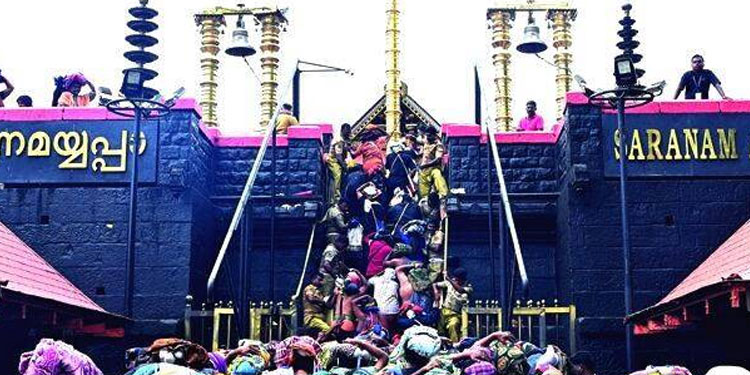 ശബരിമലയില്‍ വന്‍ ഭക്തജനത്തിരക്ക്; ദര്‍ശന സമയം അരമണിക്കൂര്‍ കൂട്ടി