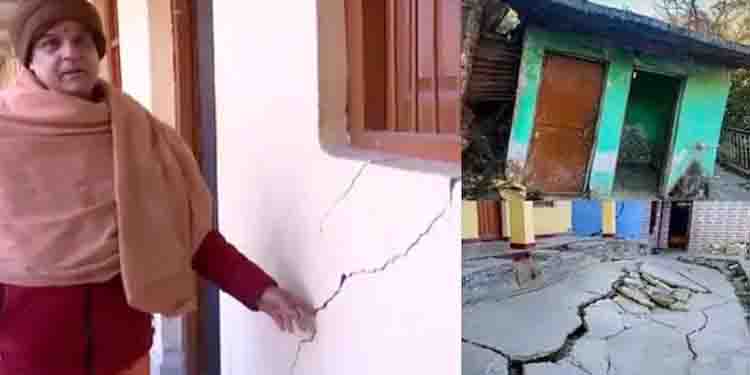 ജോഷിമഠിന് സമീപമുള്ള ജ്യോതിർമഠിലെ ശങ്കരാചാര്യ മഠത്തിലും വിള്ളൽ രൂക്ഷം