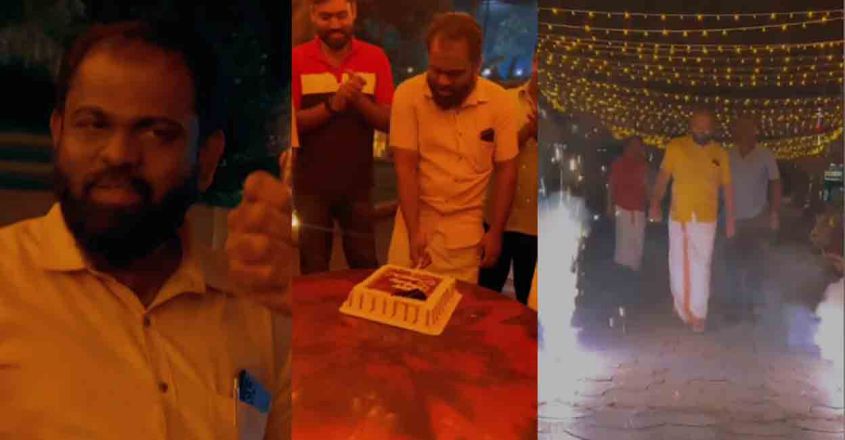 ലഹരിക്കേസിലെ പ്രതിക്കൊപ്പം സിപിഎം കൗൺസിലറുടെ പിറന്നാൾ പാർട്ടി