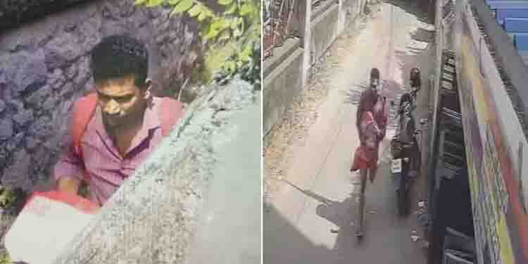 നേർച്ച കാശിന് എത്തി, ആളില്ലെന്ന് കണ്ട് കടന്നുപിടിച്ചു, തള്ളി മാറ്റി പെൺകുട്ടി ഓടി; പ്രതി സിസിടിവിയിൽ, അന്വേഷണം