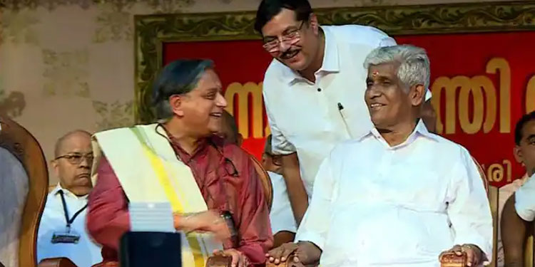 ശശിതരൂരിന്‍റെ പെരുന്ന സന്ദർശനത്തെ ചൊല്ലി എൻഎസ്എസിൽ തർക്കം, രജിസ്ട്രാർ പിഎൻ സുരേഷ് രാജിവെച്ചു