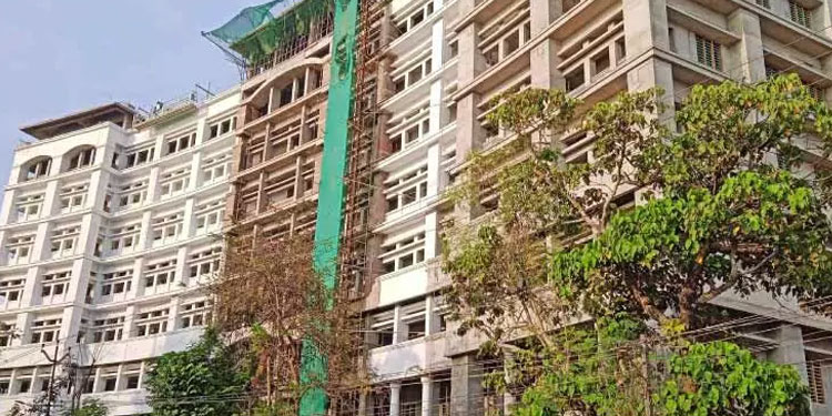 തലശ്ശേരി ജില്ല കോടതിക്ക് എട്ടുനില കെട്ടിടം; നിർമാണം അവസാന ഘട്ടത്തിൽ