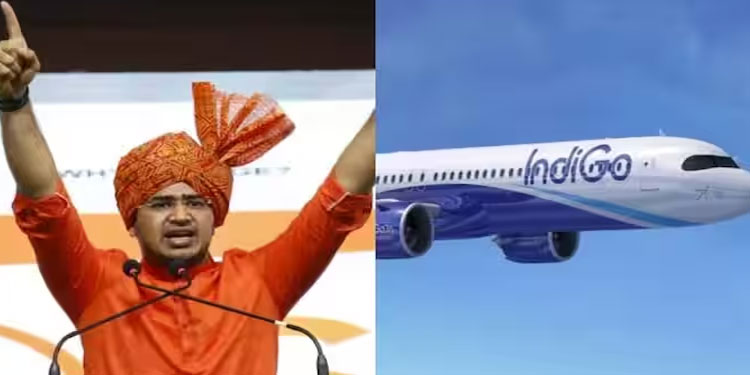 തേജസ്വി സൂര്യ വിമാനത്തിൻ്റെ എമർജൻസി വാതിൽ തുറന്നെന്ന് ആരോപണം: അന്വേഷണം പ്രഖ്യാപിച്ച് ഡിജിസിഎ