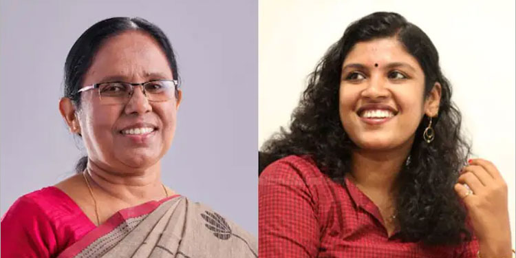 വിമർശനങ്ങൾ സ്ത്രീകൾക്കെതിരെയാവുമ്പോൾ സഭ്യതയുടെ സീമകൾ ലംഘിക്കുന്നു; ചിന്തയെ പിന്തുണച്ച് കെ.കെ ഷൈലജ