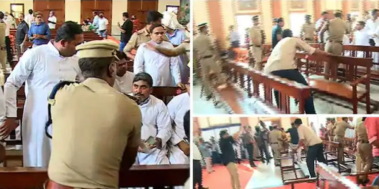 അങ്കമാലി അതിരൂപതാ തർക്കം : ഉന്നത വൈദിക നേതൃത്വത്തിന്റെ ഇടപെടലാവശ്യപ്പെട്ട് സ്ത്രീകളുടെ കൂട്ടായ്മ