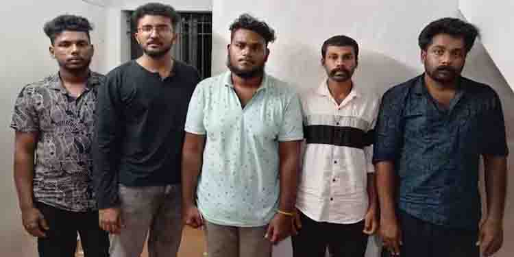 പ്രവാസിയെ തട്ടിക്കൊണ്ടുപോയി വൻ കവർച്ച; യുവതി ഉൾപ്പെടെ ആറ് പേർ അറസ്റ്റിൽ