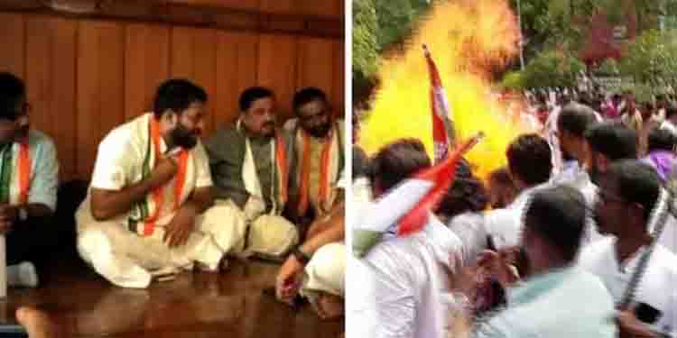 ഇന്ധന സെസ് പിൻവലിക്കണം;പ്രതിഷേധം ശക്തമാക്കി കോൺഗ്രസും ബിജെപിയും,പ്രതിപക്ഷ എംഎൽഎമാരുടെ സത്യഗ്രഹ സമരം 2ാംദിവസം