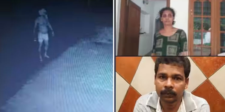 രാവിലെ അഞ്ചരയോടെ വീടിന് പിന്നിൽ ചക്ക വെട്ടിയിരുന്ന വീട്ടമ്മയുടെ മുഖം പൊത്തി മാല കവര്‍ന്ന കേസ്: പ്രതി പിടിയിൽ