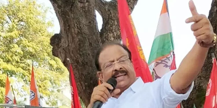 ലൈഫ് മിഷന്‍ കോഴ: ശിഷ്യന് പിറകെ ആശാനും അകത്തു പോകുമെന്ന് കെ. സുധാകരന്‍