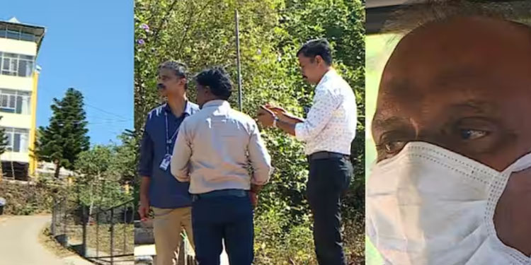 വ്യാജ പട്ടയം ചമച്ച് ഭൂമി മുറിച്ചുവിറ്റു, കോടികള്‍ സമ്പാദിച്ച് മുങ്ങി; പ്രതിയെ വിജിലന്‍സ് പൊക്കി, തെളിവെടുത്തു
