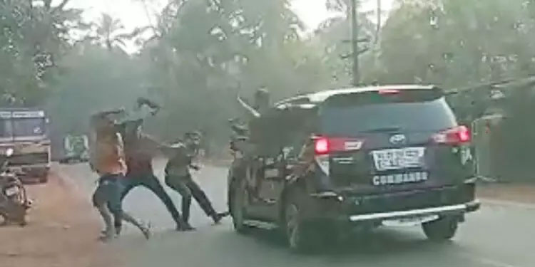 മുഖ്യമന്ത്രിയുടെ വാഹനവ്യൂഹം ഇടിക്കാൻ ശ്രമിച്ചതിൽ അന്വേഷണം ആവശ്യപ്പെട്ട് യൂത്ത് കോൺഗ്രസ് പരാതി