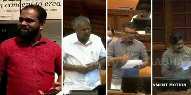 കരുനാഗപ്പള്ളി ലഹരിക്കടത്ത് സഭയിൽ; ഷാനവാസിനെതിരെ തെളിവില്ലെന്ന് മന്ത്രി, എംഎൽഎയോട് ക്ഷുഭിതനായി മുഖ്യമന്ത്രി