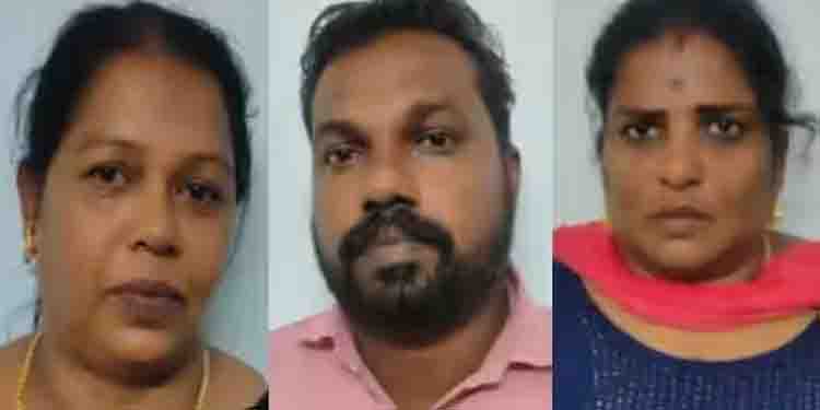 ബന്ധുവായ മധ്യവയസ്കനെ ഹണി ട്രാപ്പിൽ കുടുക്കി; യുവതികൾ അടക്കം 3 പേർ അറസ്റ്റിൽ