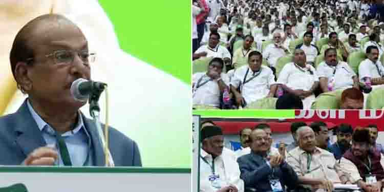 ‘കേരളത്തിൽ മാത്രമായി ഇടത് കക്ഷികൾ ചുരുങ്ങി , 75 വർഷം കൊണ്ട് വലിയ നേട്ടങ്ങൾ ഉണ്ടാക്കാൻ മുസ്ലീം ലീഗിന് സാധിച്ചു’