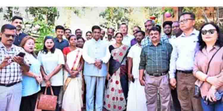 കൂൺ കൃഷിയുടെ ഉത്പാദന വിപണന സാധ്യതകൾ അറിയണം; സിക്കിം മന്ത്രി തിരുവനന്തപുരത്ത്