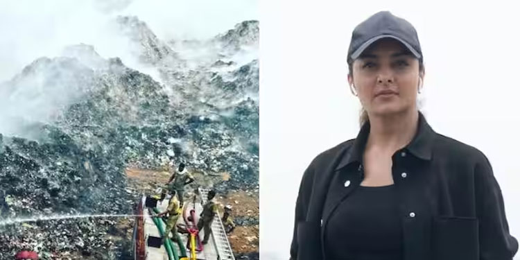 ‘കൊച്ചി നീറി പുകയുന്നു, ഒപ്പം നമ്മുടെ മനസ്സും: ബ്രഹ്മപുരം വിഷയത്തിൽ മഞ്ജു വാര്യർ