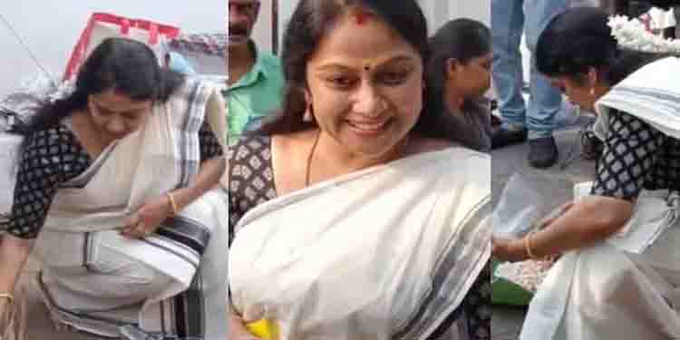 പതിവ് തെറ്റിയില്ല, പൊങ്കാലയിടാൻ എത്തി ചിപ്പി, ‘വലിയൊരു അനു​ഗ്രഹ’മെന്ന് താരം