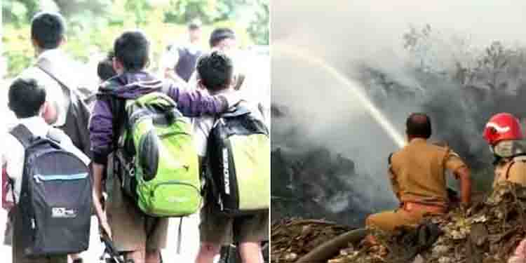 ബ്രഹ്മപുരം പുക; കൊച്ചിയിലെ വിവിധ പ്രദേശങ്ങളിലെ വിദ്യഭ്യാസ സ്ഥാപനങ്ങൾക്ക് 3 ദിവസം കൂടി അവധി പ്രഖ്യാപിച്ചു