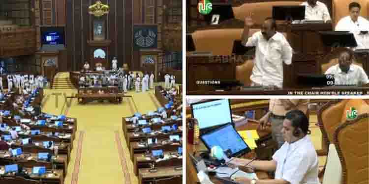 കടുപ്പിച്ച് പ്രതിപക്ഷം, നിയമസഭയിൽ 5 എംഎൽഎമാരുടെ അനിശ്ചിതകാല സത്യഗ്രഹം