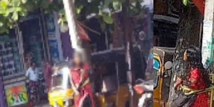 യുവതിയെ വൈദ്യുതി പോസ്റ്റിൽ കെട്ടിയിട്ട് മർദ്ദിച്ചു; മൂന്ന് ഓട്ടോ ഡ്രൈവർമാർ അറസ്റ്റിൽ
