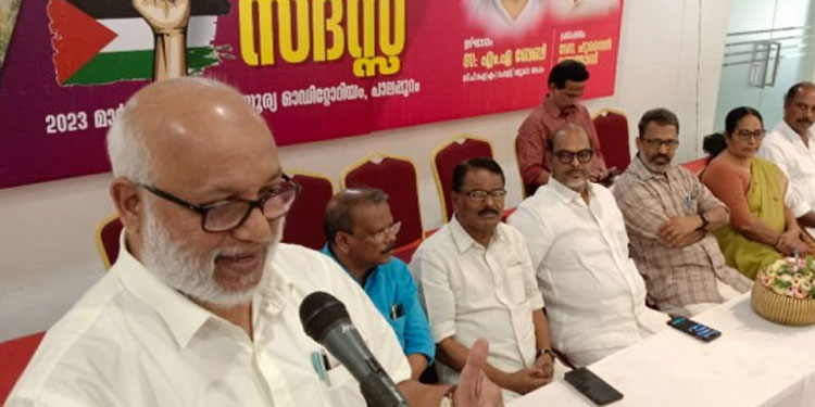 പലസ്തീൻ: മോദിക്കും കോൺഗ്രസിനും ഒരേ സമീപനം– എം എ ബേബി