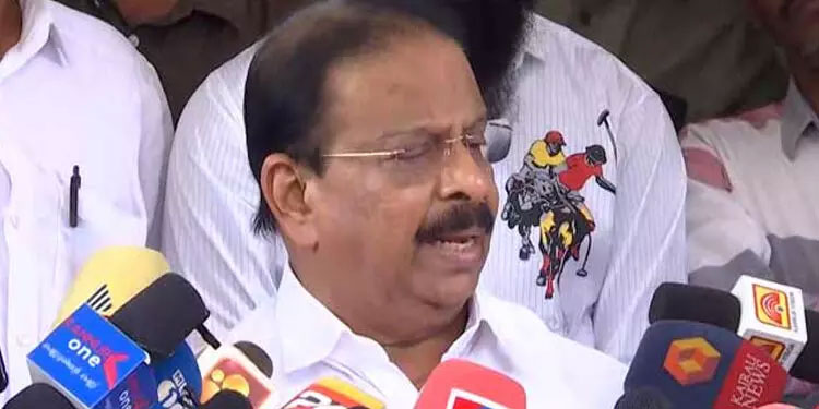 മുഖ്യമന്ത്രിയെ അധിക്ഷേപിച്ച് കെ. സുധാകരൻ; നാണവും മാനവും ഉളുപ്പുമുണ്ടോയെന്ന്