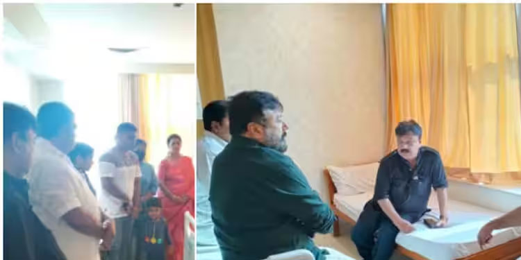‘ഈ പരീക്ഷണത്തെയും അതിജീവിച്ച് ഇന്നസെന്‍റ് തിരിച്ചുവരും’, ആശുപത്രിയിലെത്തിയ മന്ത്രി സജിചെറിയാന്‍റെ പ്രതികരണം