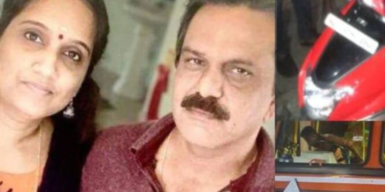 കളമശേരിയിൽ സ്കൂട്ടറും ലോറിയും കൂട്ടിയിടിച്ച് അപകടം, ദമ്പതികൾ മരിച്ചു