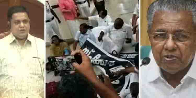 അസാധാരണ പ്രതിഷേധം, മുഖ്യമന്ത്രിയും സ്പീക്കറും തമ്മിൽ കൂടിക്കാഴ്ച; ബഹിഷ്കരിച്ച് പ്രതിപക്ഷം