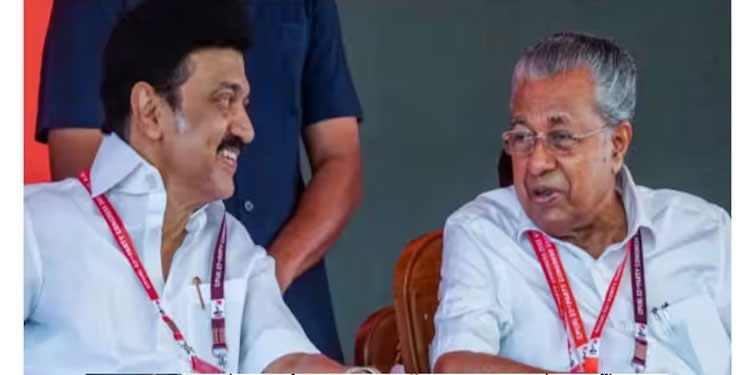 ഗവർണർക്കെതിരായ പോരാട്ടത്തിൽ യോജിച്ച് കേരളവും തമിഴ്നാടും; എല്ലാവിധ പിന്തുണയുമെന്ന് സ്റ്റാലിനോട് പിണറായി