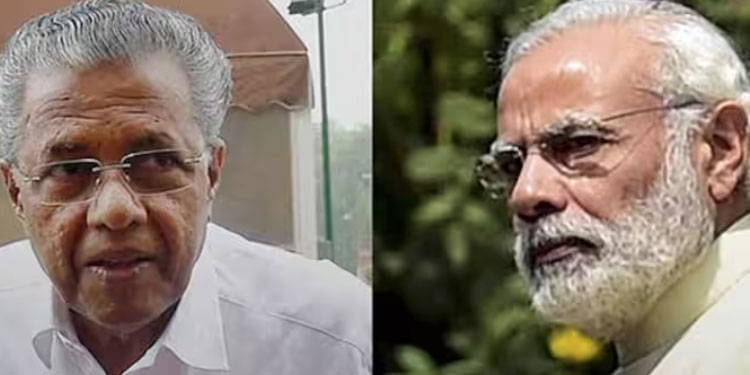 കേരളത്തെ മോദി ഇകഴ്ത്തിക്കാട്ടിയെന്ന് മുഖ്യമന്ത്രി; തൊഴിലില്ലായ്മയെക്കുറിച്ച് പറഞ്ഞത് വസ്തുതാ വിരുദ്ധം