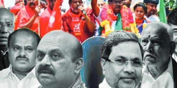 കർണാടക: ബിജെപിക്ക് തിരിച്ചടി, ജെഡിഎസ് കിങ് മേക്കറാകും; എക്സിറ്റ് പോൾ ഫലങ്ങൾ പുറത്ത്