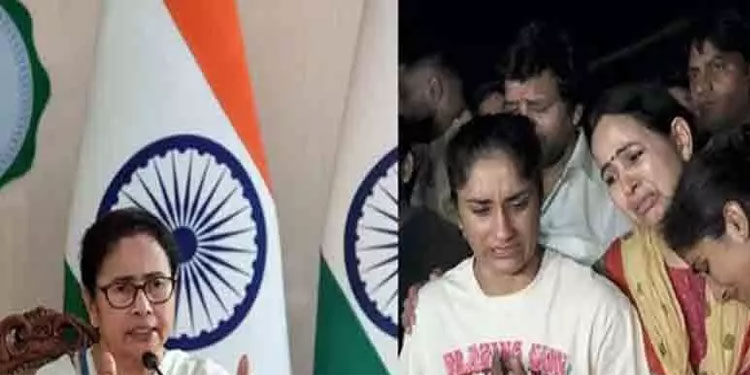 ‘ഗുസ്തി താരങ്ങളെ വേദനിപ്പിക്കാൻ മുതിരേണ്ട’ -മുന്നറിയിപ്പുമായി മമതാ ബാനർജി