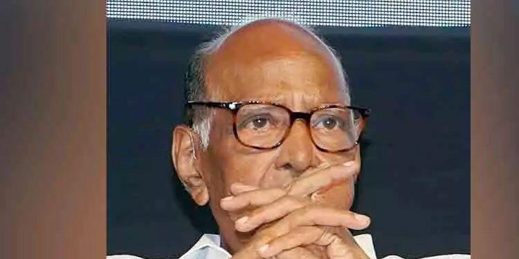 മഹാരാഷ്ട്ര രാഷ്ട്രീയത്തിലും വലിയ മാറ്റം ഉടൻ -ശരദ് പവാറിന്റെ രാജി പ്രഖ്യാപനത്തിനു പിന്നാലെ ബി.ജെ.പി