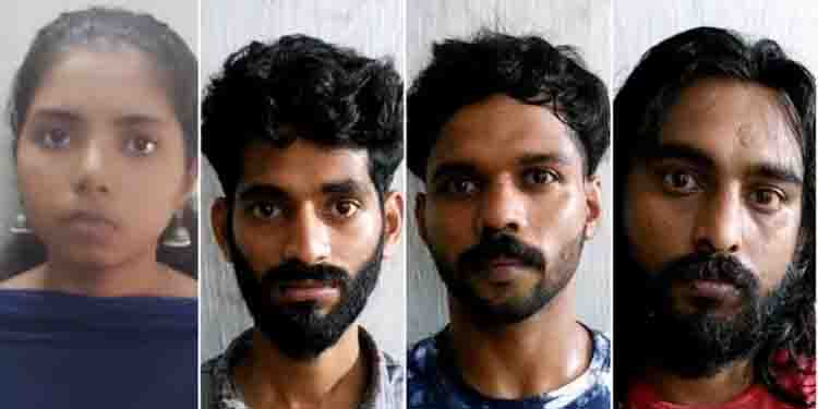 സംശയാസ്പദമായ നിലയിൽ കാറുകൾ, പരിശോധിച്ചപ്പോൾ എംഡിഎംഎ, ലഹരിയുമായി 18കാരിയും യുവാക്കളും പിടിയിൽ