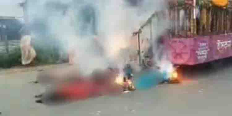 ദുരന്തമായി രഥയാത്ര; ഇരുമ്പ് രഥം വൈദ്യുത ലൈനില്‍ തട്ടി, 6 പേര്‍ ഷോക്കേറ്റ് മരിച്ചു