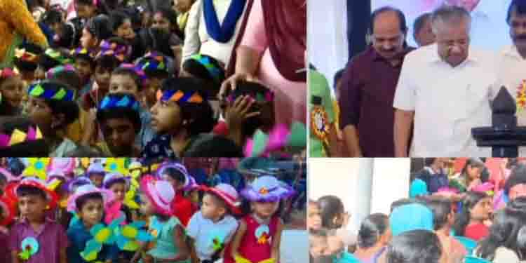 അവധിക്കാലത്തിന് വിട, സംസ്ഥാനത്ത് സ്‍കൂളുകള്‍ തുറന്നു; ഒന്നാം ക്ലാസിലേക്ക് എത്തുന്നത് 3 ലക്ഷത്തോളം കുരുന്നുകൾ