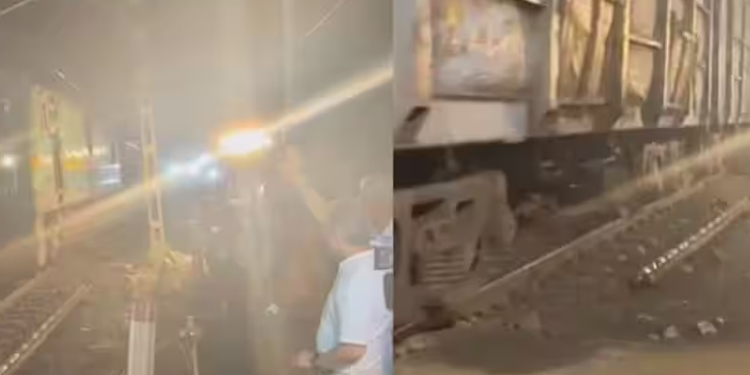 ഒഡിഷ ട്രെയിൻ അപകടം: അറ്റകുറ്റപ്പണി പൂർത്തിയാക്കിയ ട്രാക്കിലൂടെ ട്രെയിൻ കടത്തിവിട്ടു