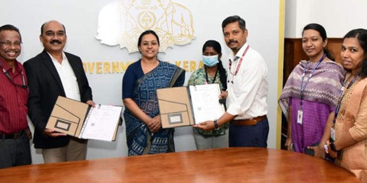രോഗ പ്രതിരോധത്തിനും പകർച്ചവ്യാധികൾക്കുമെതിരെ കേരള സിഡിസി ധാരണാപത്രം കൈമാറി