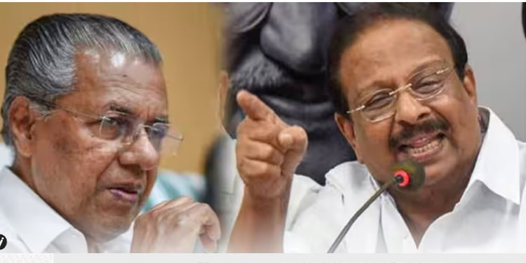 ‘ഇമ്പാച്ചി കാട്ടി പേടിപ്പിക്കേണ്ട’; താന്‍ ദുർബലനല്ല, ദുർബലനാക്കാമെന്ന് പിണറായി കിനാവ് കാണേണ്ടെന്ന് സുധാകരന്‍