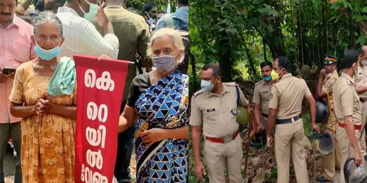 ശാസ്ത്ര സാഹിത്യ പരിഷത്തിന്റെ പഠന റിപ്പോർട്ടിന്റെ വെളിച്ചത്തിൽ കെ റെയിൽ പദ്ധതി പിൻവലിക്കണമെന്ന് ജനകീയ സമിതി