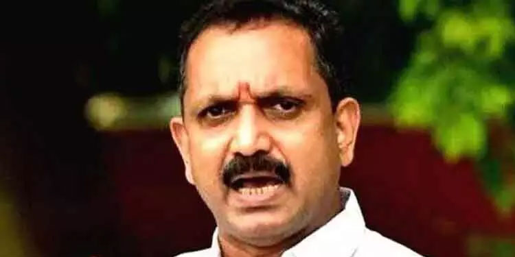എസ്.എഫ്.ഐ നേതാവ് പരീക്ഷ എഴുതാതെ ജയിച്ച സംഭവം: സമഗ്രമായ അന്വേഷണം വേണമെന്ന് കെ. സുരേന്ദ്രൻ